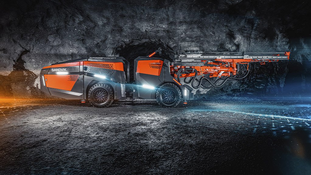 Sandvik develops vision for mining automation with AutoMine® Concept Underground Drill