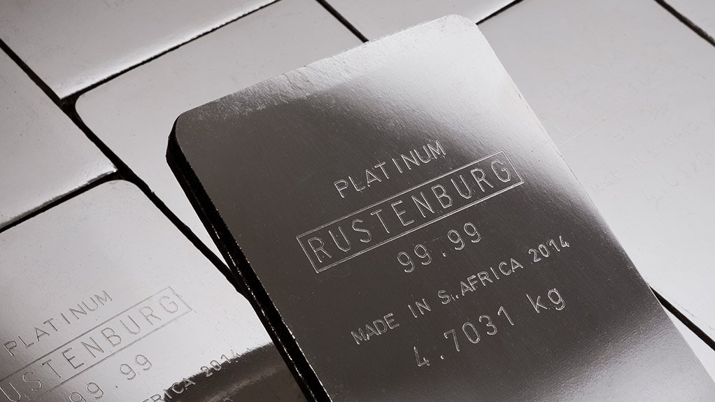 Anglo American Platinum's refined platinum product.