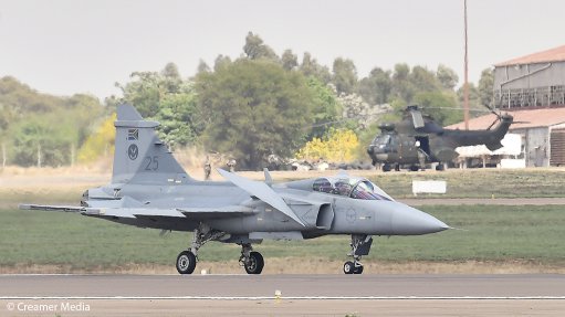 An image of a Saab Gripen C