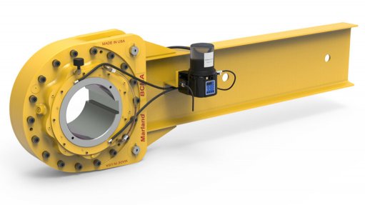 A yellow clutch with self oiling apparatus used on conveyor systems to prevent failures