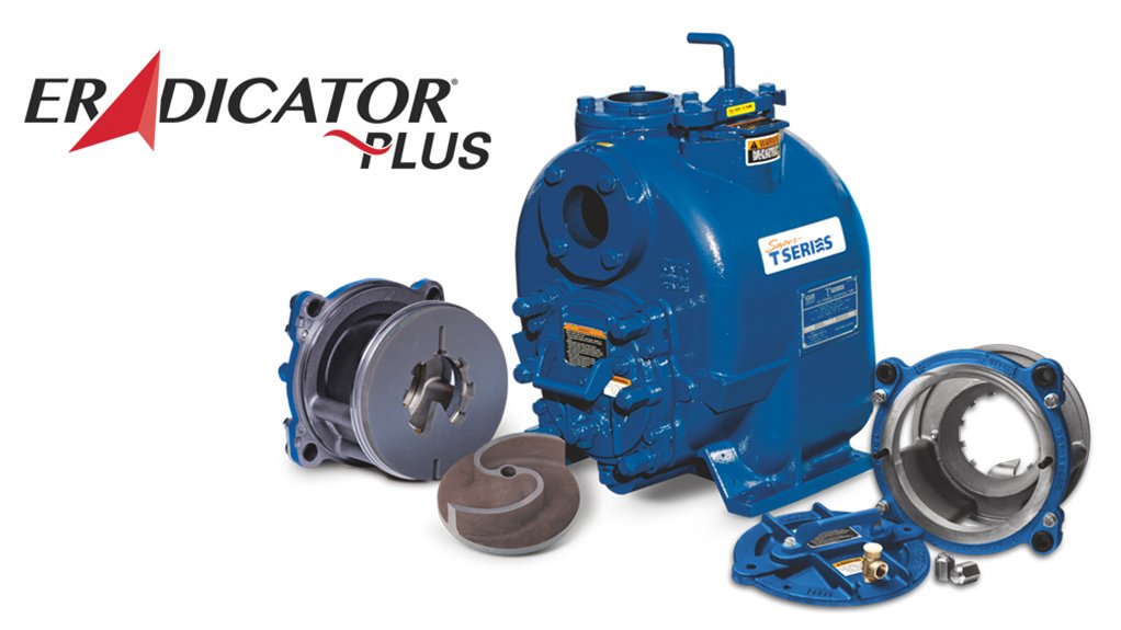 Image of the Eradicator Plus pump from Gorman-Rupp