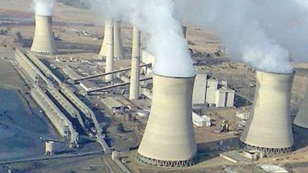 A photo of an Eskom power station