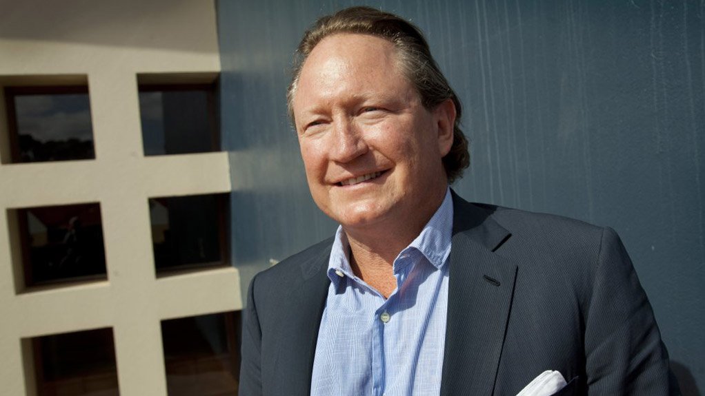  	Fortescue Future Industries (FFI) executive chairperson and founder Dr Andrew Forrest.