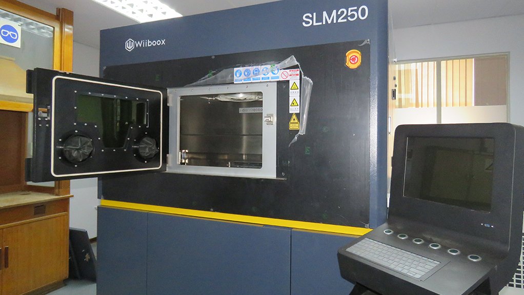 Selective laser melting metal 3D printer 