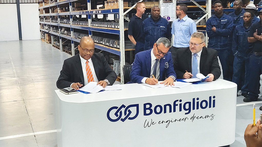 Bonfiglioli South Africa, KDI Holdings explore synergies with new partnerships