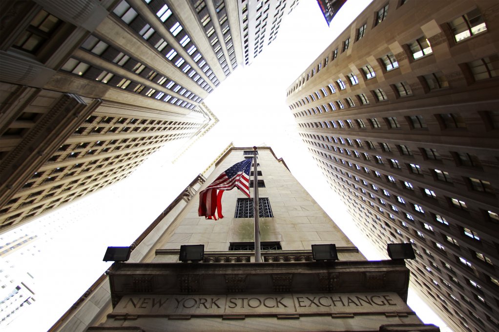 A photo of the NYSE's premises in the US