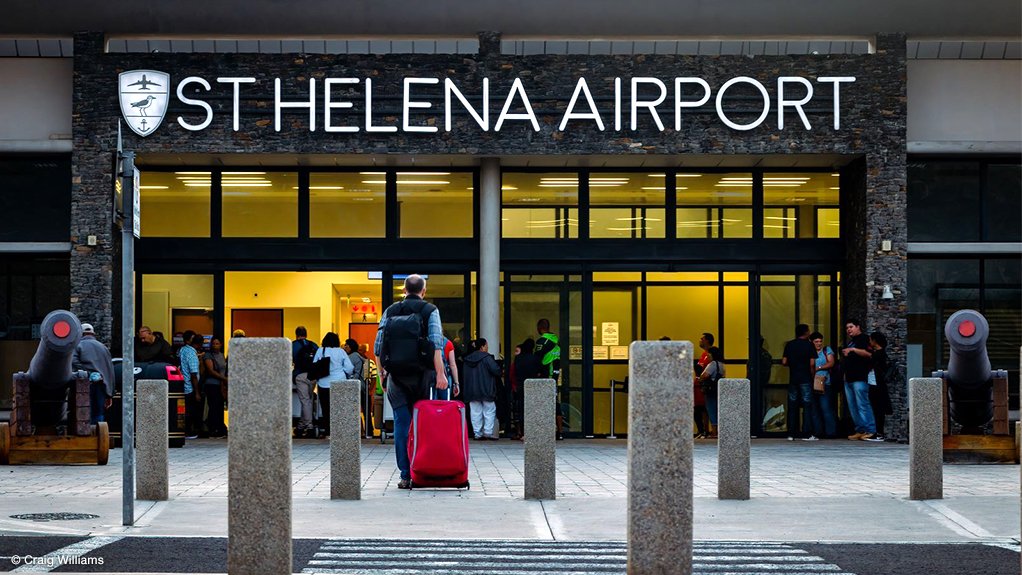 An image showing St Helena airport.