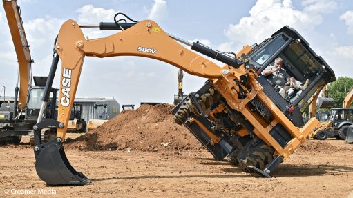 Case launches upgraded, efficient backhoe loader to the South African market