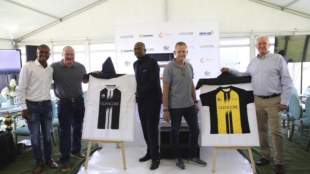 Glencore partners with SAFA to develop young soccer players and coaches in local communities