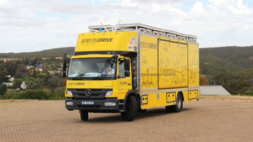 An image of the EnergyDRIVE truck 