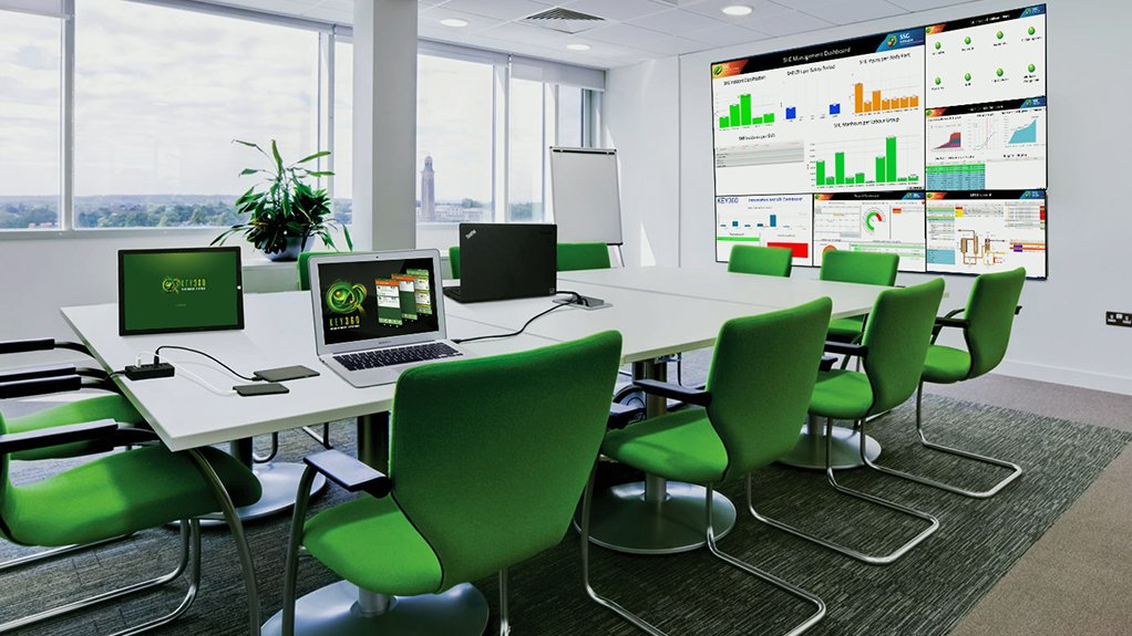 An image of SSG’s KEY360 boardroom 