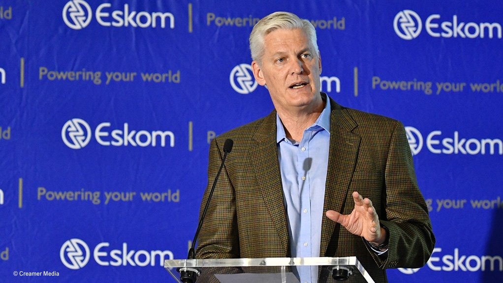 Eskom CEO André de Ruyter