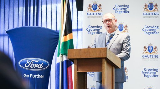 Ford South Africa VP operations Ockert Berry