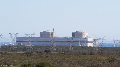 A photo of the Koeberg power station