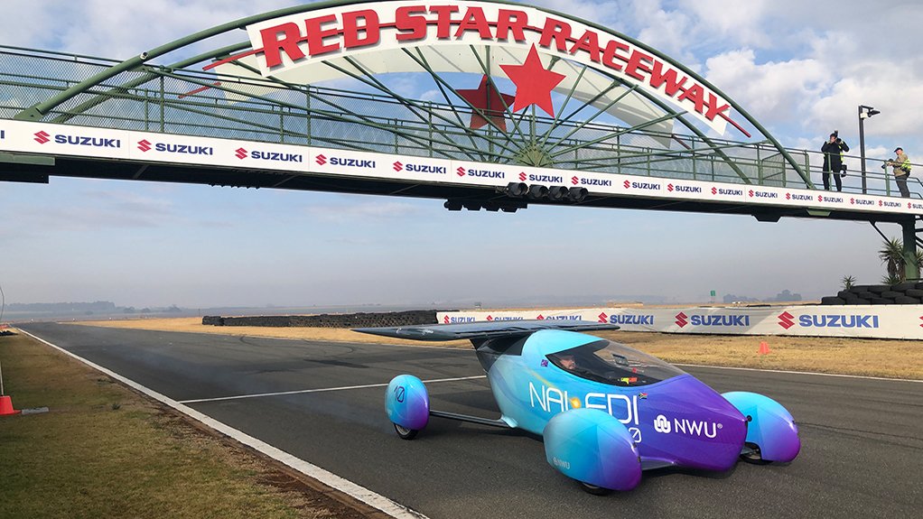 Image of a participant in this year's Ilanga Cup Solar Challenge