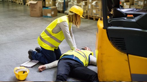 An image of workers performing CPR