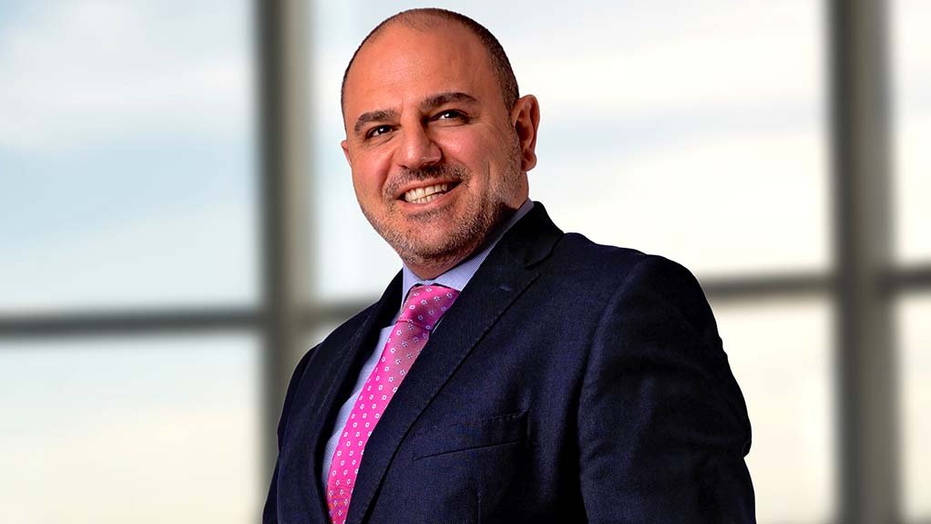 An image of Tharisa CEO Phoevos Pouroulis