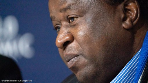 Former South African Finance Minister Tito Mboweni 