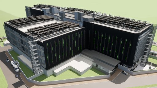 An artist's impression of the JB5 data centre