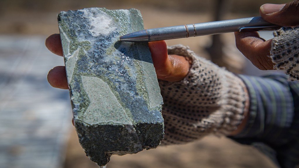 Image of Las Chispas drill core