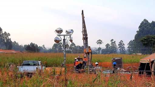 Infill drilling programme at the West Kenya project