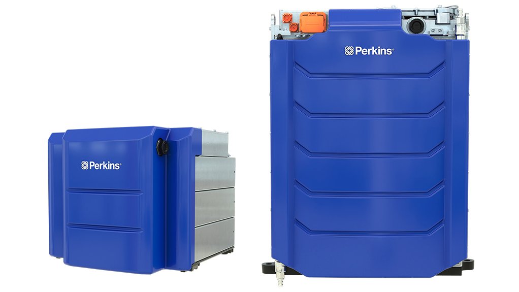 Image of Perkins 48 V and 600 V batteries