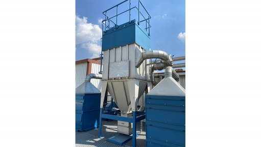 An image of Nederman’s Dust Collector with explosion vent