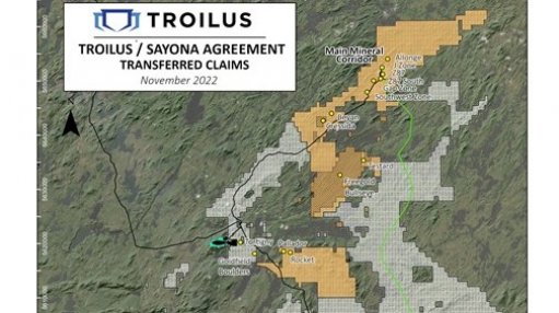 Troilus sells Quebec claims to lithium junior Sayona for C$50m