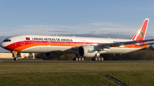 A Boeing 777-300ER of TAAG Angola Airlines