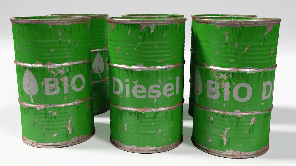Image of drums with biodiesel