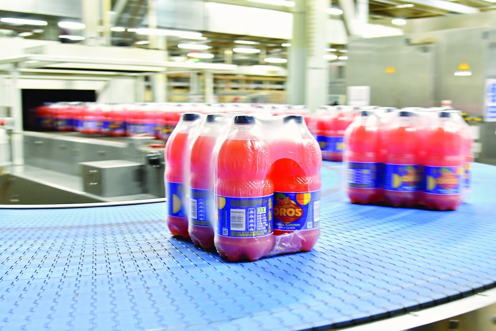 Oros production line at Tiger Brands' Roodekop facility