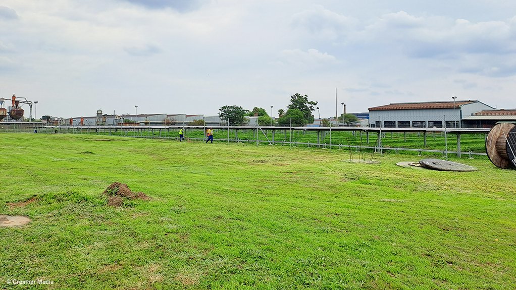 A solar photovoltaic plant has been installed at Nestlé's Babelegi factory, in Hammanskraal