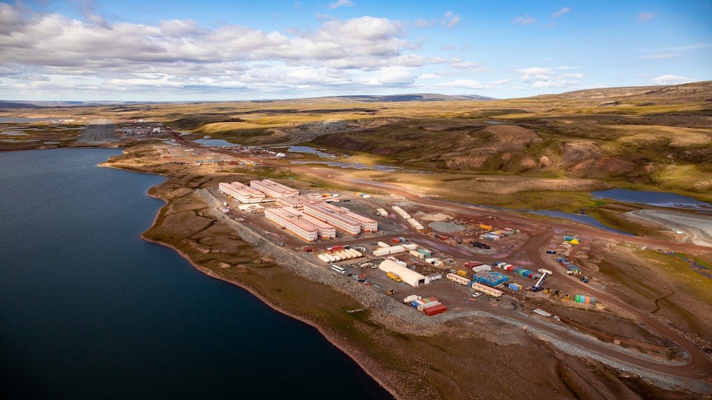 Aerial view of Mary River mine