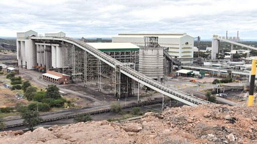 An image of Exxaro's Grootgeluk's processing plant