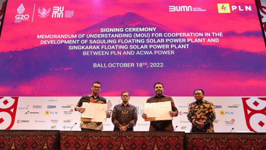 Saguling and Singkarak floating solar photovoltaic projects, Indonesia