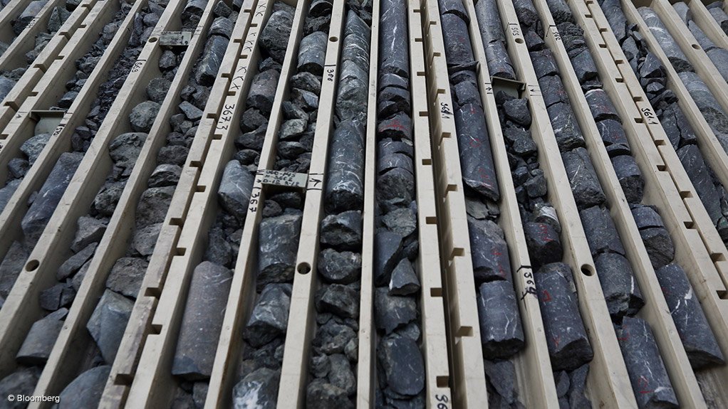 Image shows core samples 