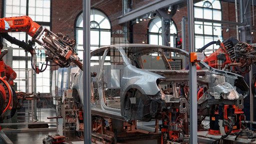 An image of an aluminium-based body vehicle construction 