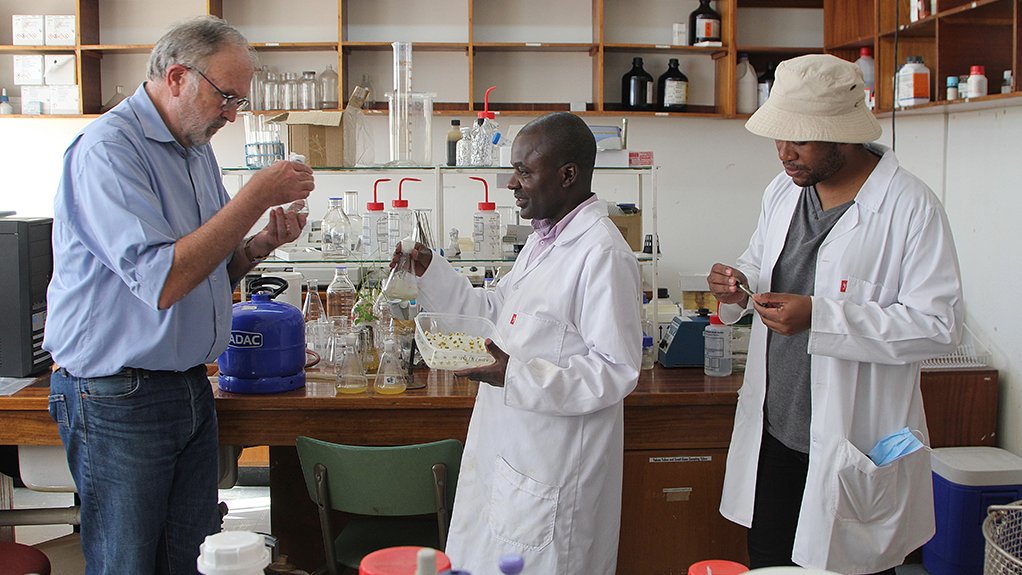 An image of Rhodes University’s Institute for Environmental Biotechnology director Professor Keith Cowan