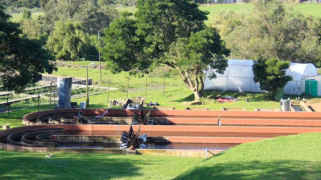 An image of EBRU's water treatment system