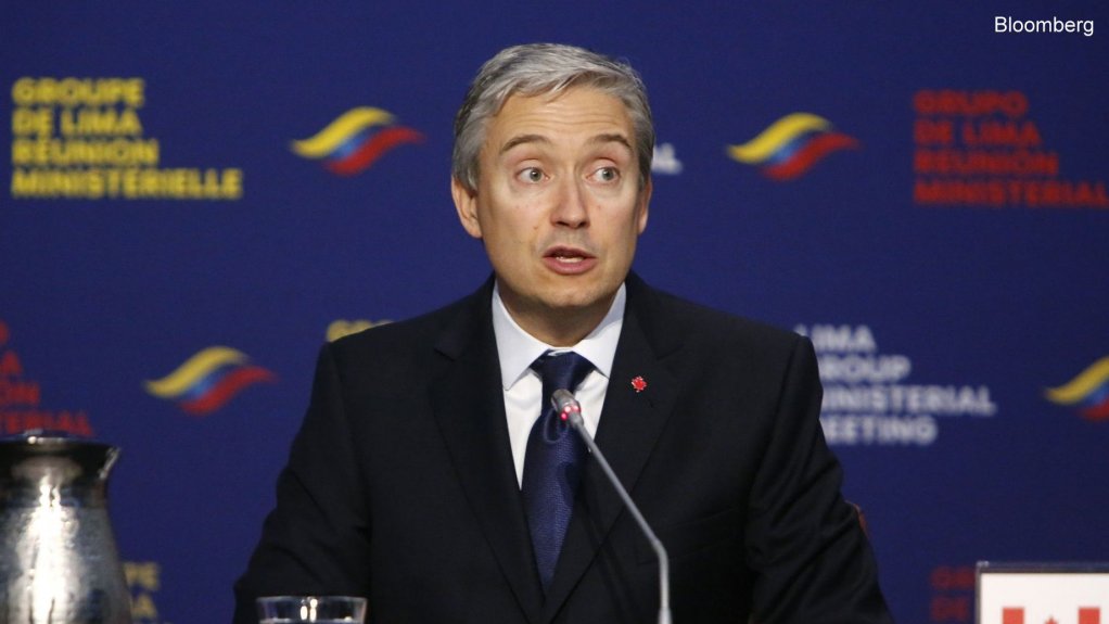 An image of Industry Minister Francois-Philippe Champagne