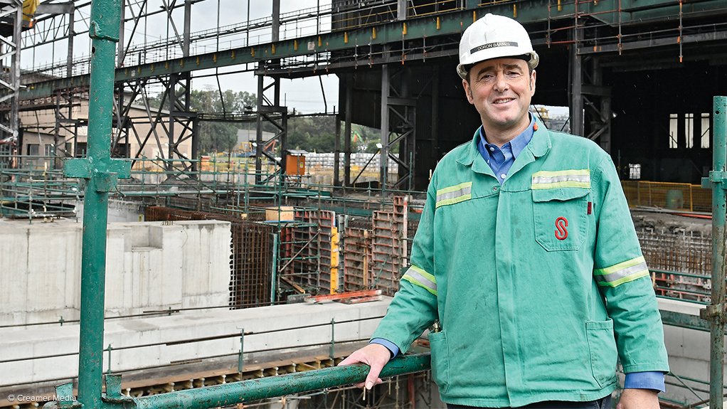 Barnes Group CEO Doron Barnes at the project construction site at Scaw Union Junction