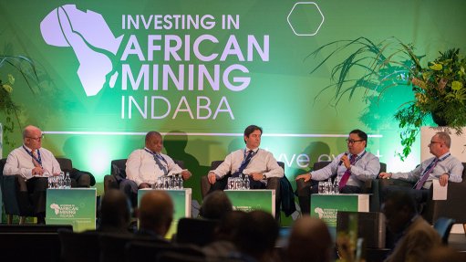 An image depicting speakers at the Mining Indaba