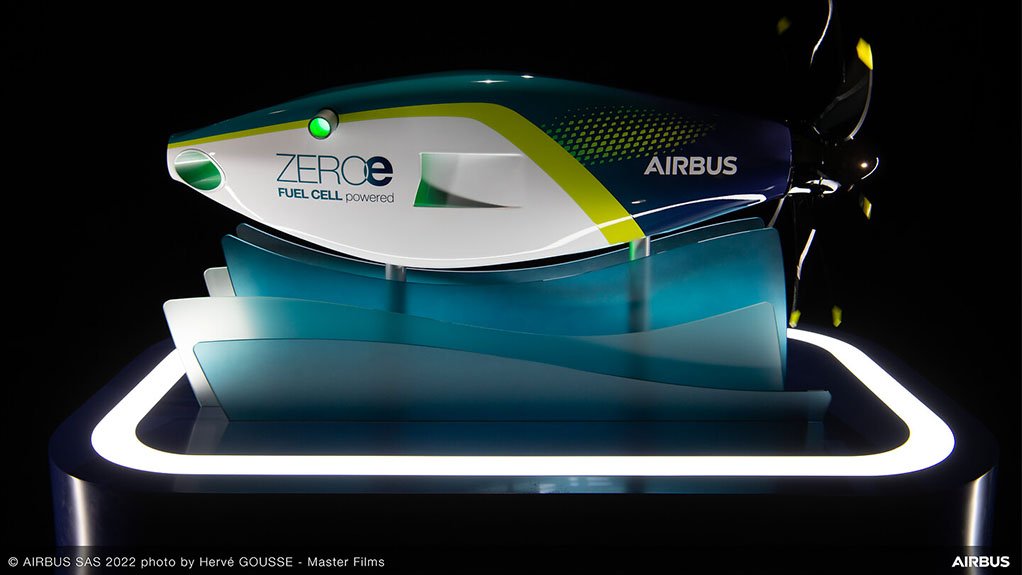 Airbus zero-emission aircraft innovation.