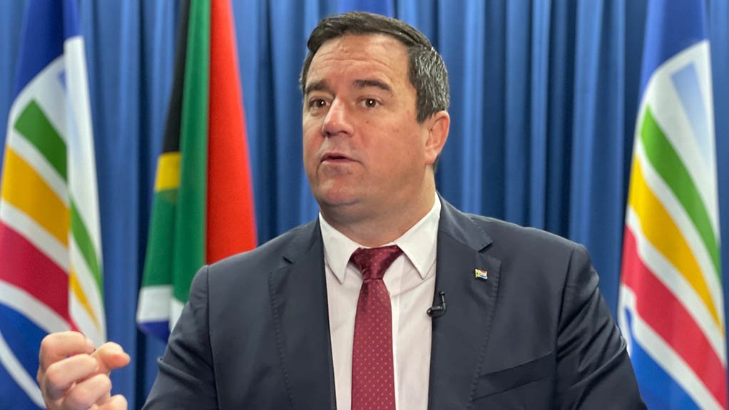 Image of DA leader John Steenhuisen 