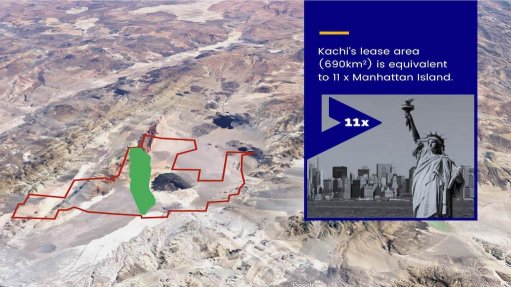 Image of the Kachi project's lease area