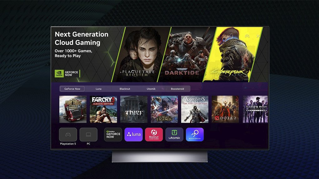 LG TVs up the ante by providing expanded selection of gamer-centric services all in one place