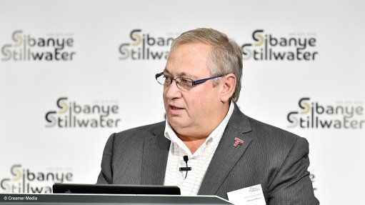 An image of Sibanye-Stillwater CEO Neal Froneman 