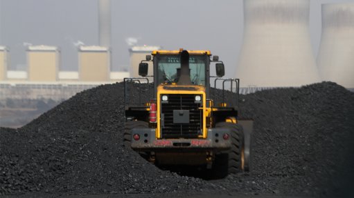 Image shows coal stacks and towers 