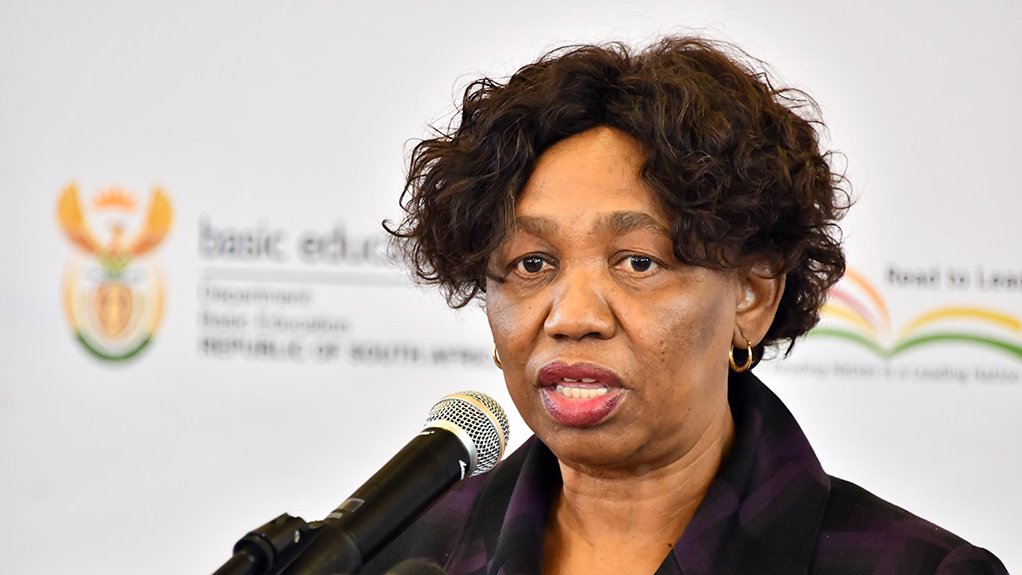 Basic Education Minister Angie Motshekga