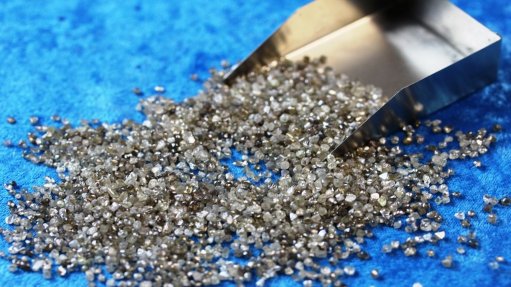 Image of industrial diamonds from the Krone-Endora at Venetia project